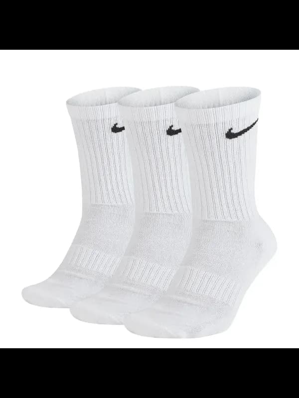 Nike Classic Komfortsocken für Herren (Weiß), Größe L