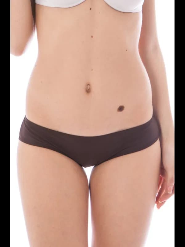 DATCH Elegante Nahtlose Damenunterhose Braun - I9S0853, Größe L