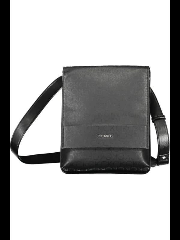 Calvin Klein Eco Chic Messenger Bag Schwarz, Größe UNI