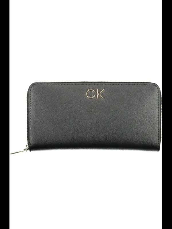 Calvin Klein Klassik Schwarz Geldbörse, Größe UNI