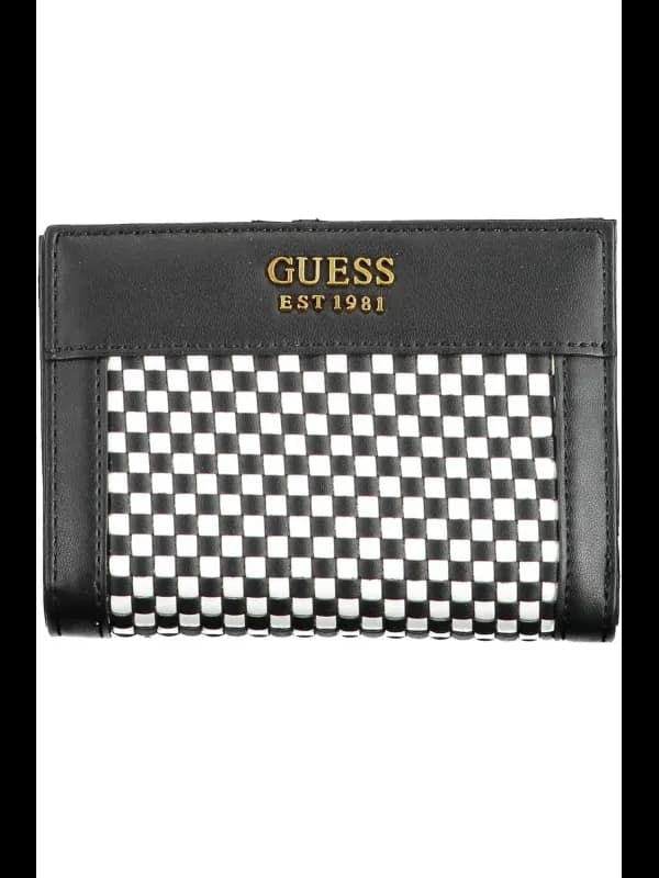 GUESS JEANS GUESS Urban Chic Geldbörse Schwarz Multi, Größe UNI