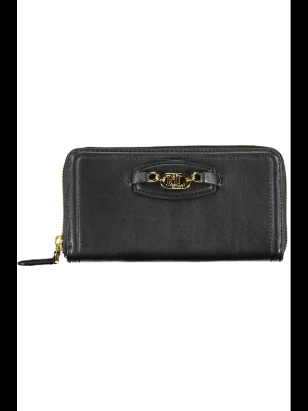 RALPH LAUREN Elegance Schwarz Geldbörse, Größe UNI