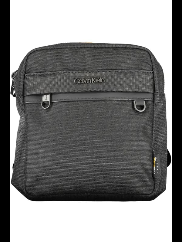 Calvin Klein Eco Black Messenger Bag, Größe UNI