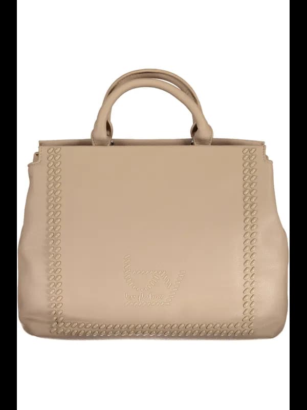 BYBLOS Eleganz Beige Taupe Handtasche, Größe UNI