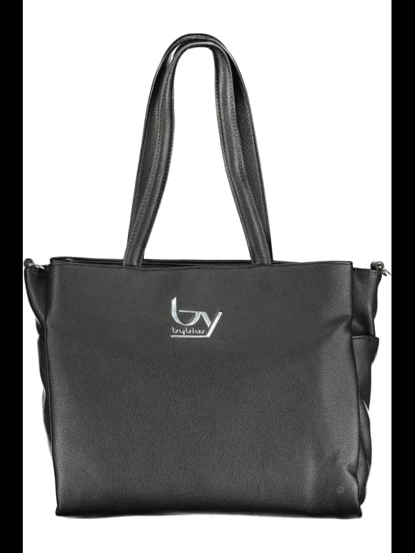 BYBLOS Nero Leder Schultertasche, Größe UNI
