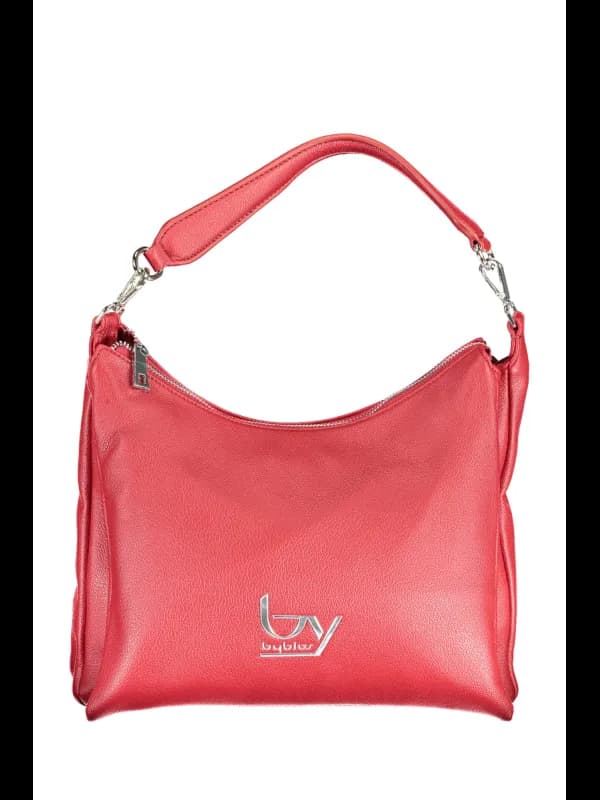 BYBLOS Rote Eleganz Ledertasche, Größe UNI