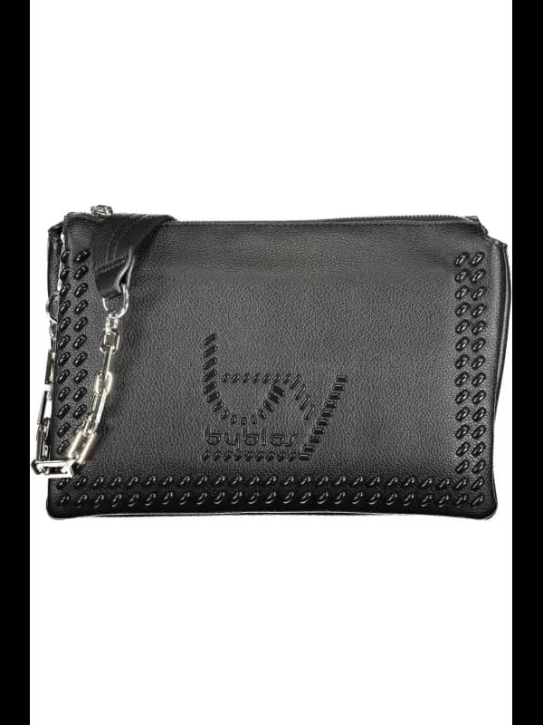 BYBLOS Elegante Schwarze Handtasche mit Kettenriemen, Größe UNI