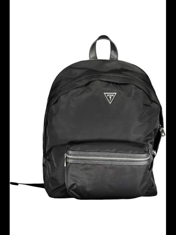 GUESS JEANS Eco Rucksack Nero Schwarz, Größe UNI