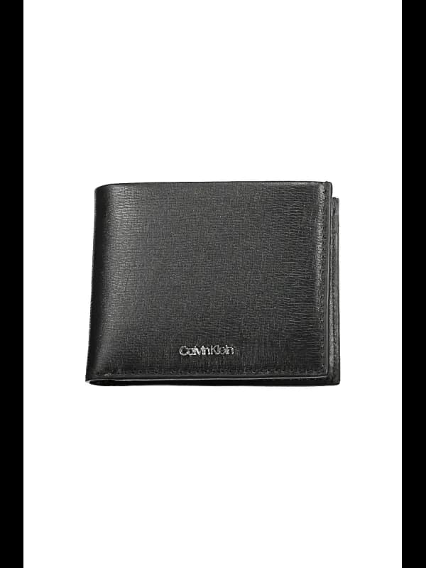 Calvin Klein Nero RFID Leder Geldbörse, Größe UNI