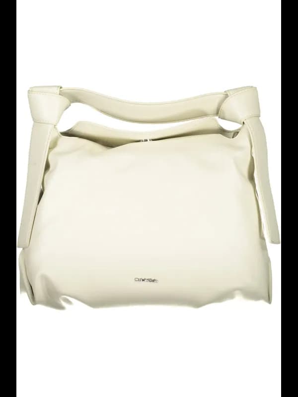 Calvin Klein Beige Eco Handtasche, Größe UNI
