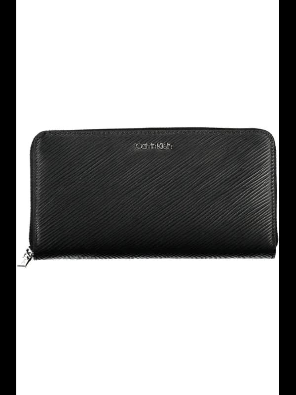 Calvin Klein Elegante RFID-Geldbörse Nero, Größe UNI