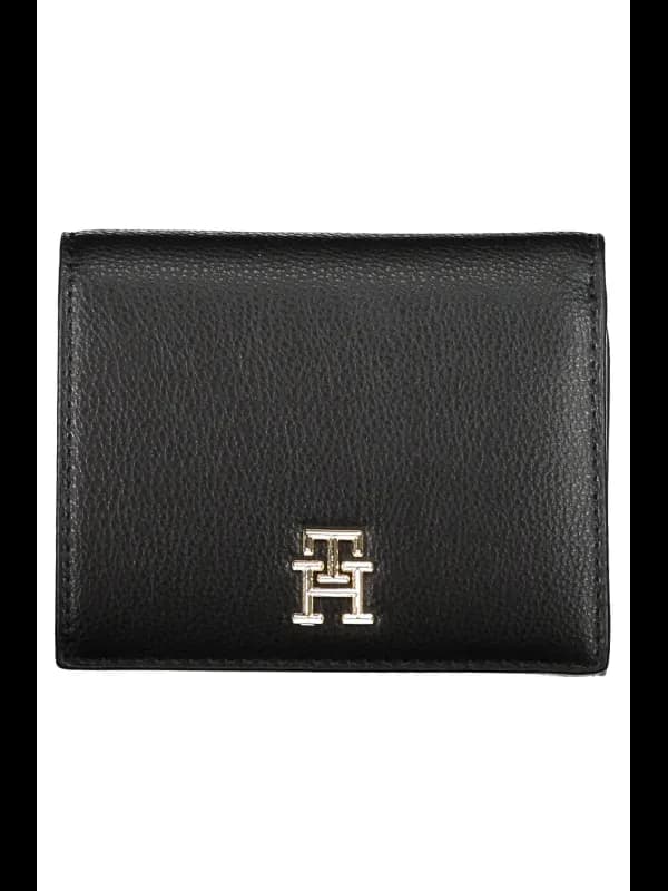 Tommy Hilfiger Herrenleder Geldbörse Nero, Größe UNI