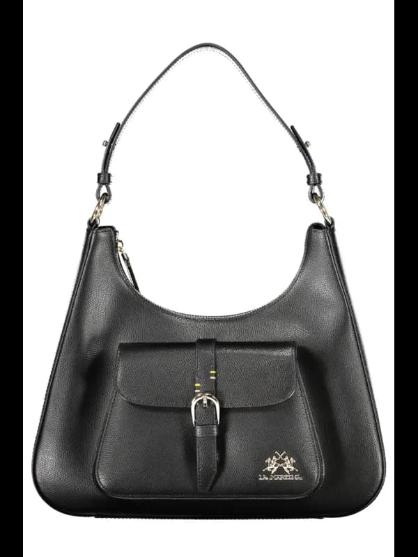 LA MARTINA Nero Eleganza Handtasche, Größe UNI