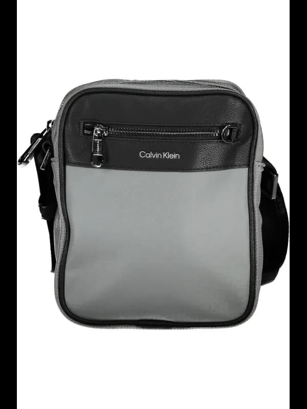 Calvin Klein Grigio Messenger Bag, Größe UNI
