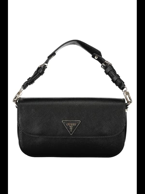 GUESS JEANS GUESS Elegante Schwarze Schultertasche, Größe UNI