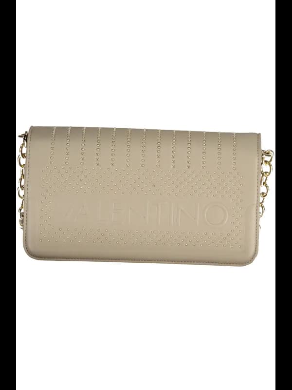 VALENTINO BAGS Valentino Elegante Leder-Kettentasche Taupe, Größe UNI