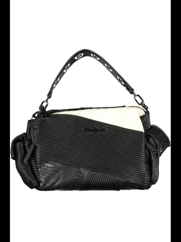 Desigual Elegance Black Handbag, Größe UNI