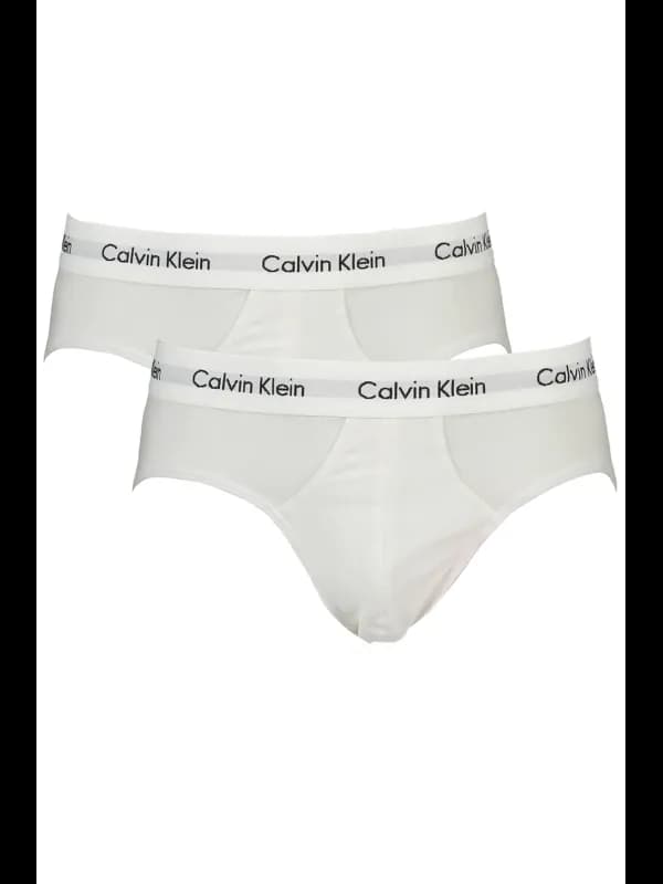 Calvin Klein Herren-Slips Weiß TRI-PACK Komfort & Stil, Größe S