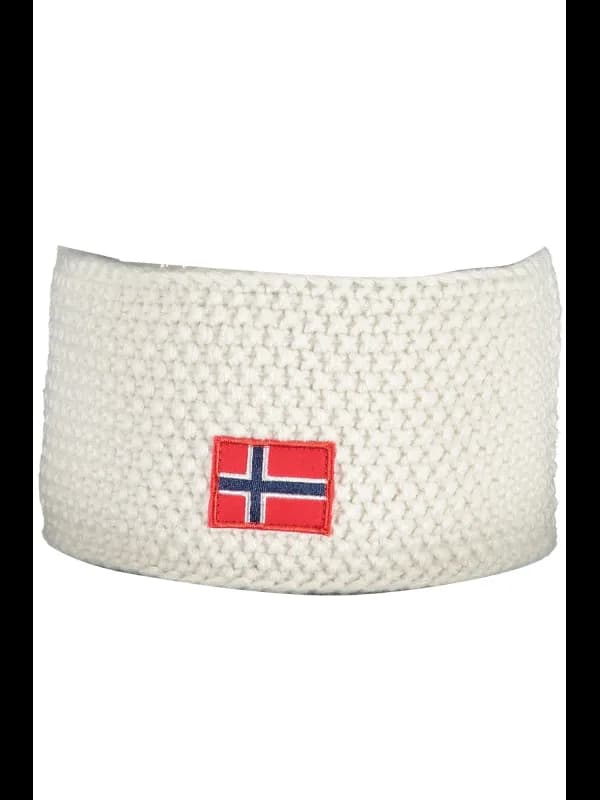 NORWAY 1963 Skandi-Stil Haarband Bio-Weiß, Größe UNI