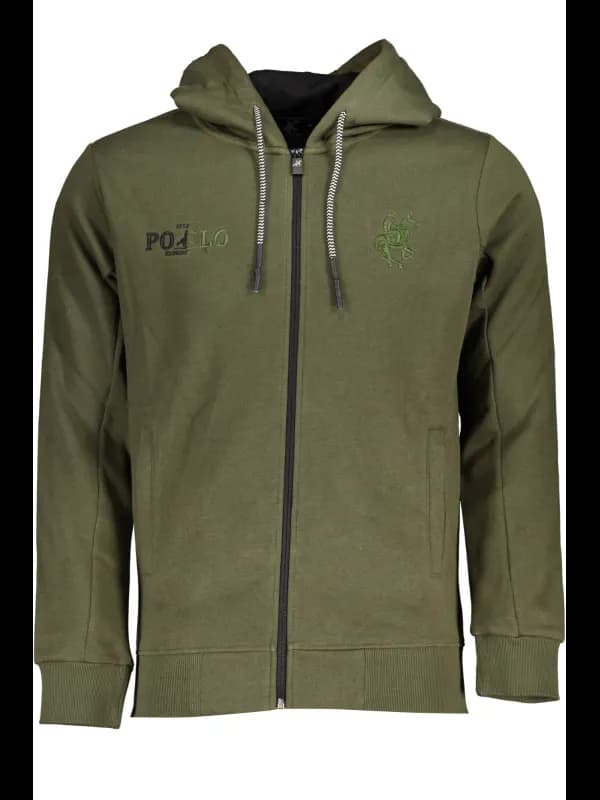U.S. GRAND POLO Kapuzensweatshirt Fleece Stickerei Taschen R, Größe 2XL