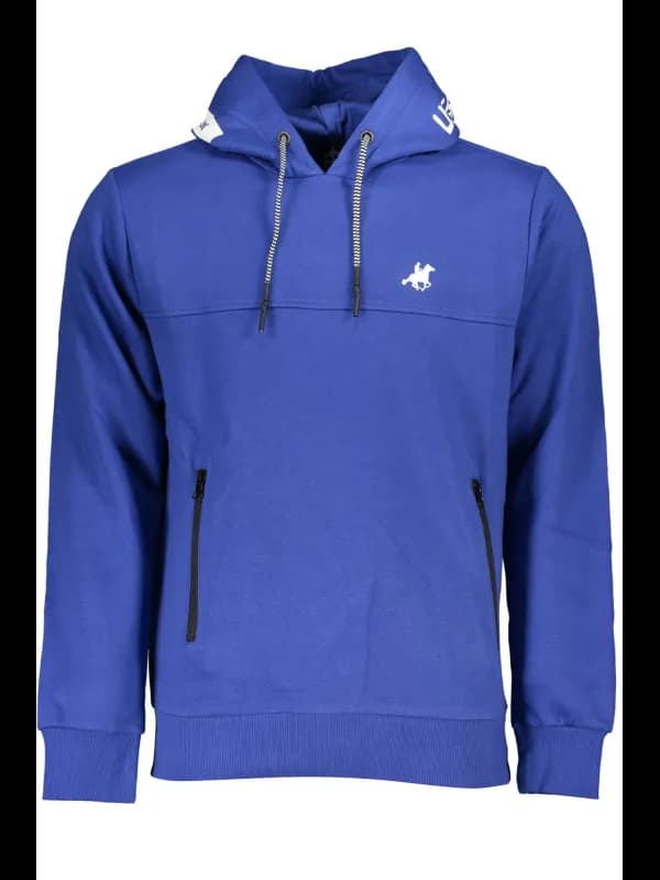 U.S. GRAND POLO Kapuzensweatshirt Fleece mit Taschen und Log, Größe 3XL