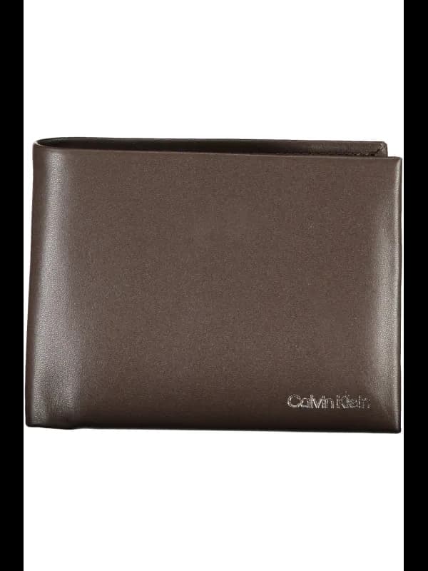 Calvin Klein Leder-Geldbörse RFID-Schutz, Größe UNI