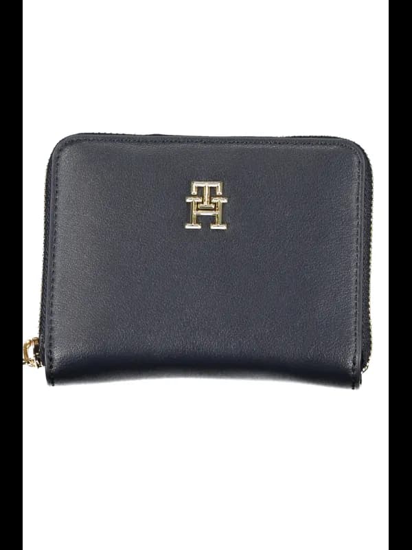 Tommy Hilfiger Elegante Damen Geldbörse Schwarz, Größe UNI