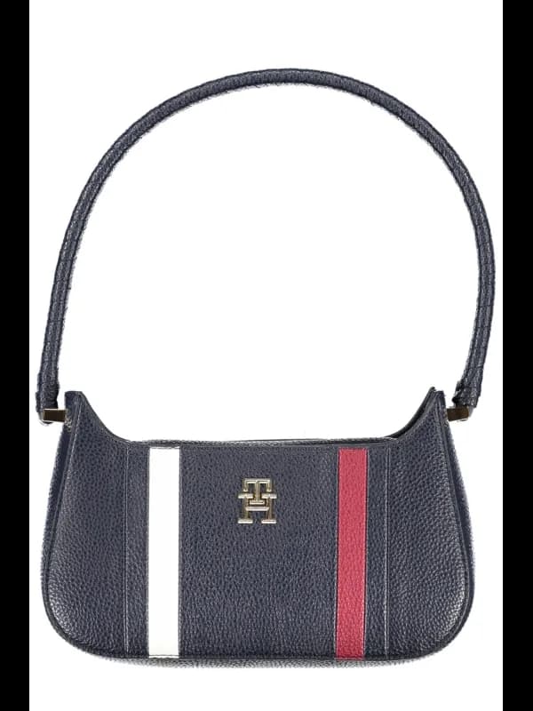 Tommy Hilfiger Exklusive Handtasche in Blau und Pink, Größe UNI