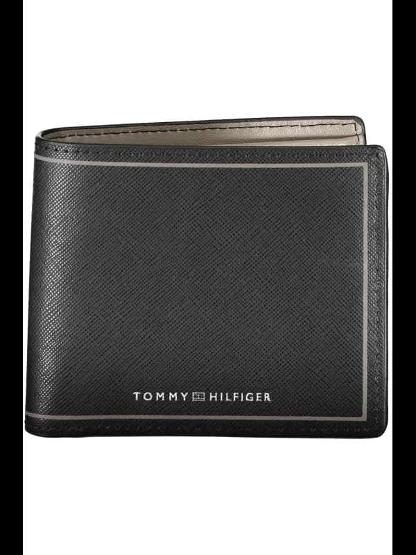 Tommy Hilfiger Stilvolle Herren Geldbörse Bifold Schwarz, Größe UNI