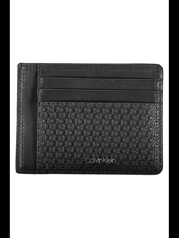 Calvin Klein Eleganter Kartenhalter Schwarz, Größe UNI