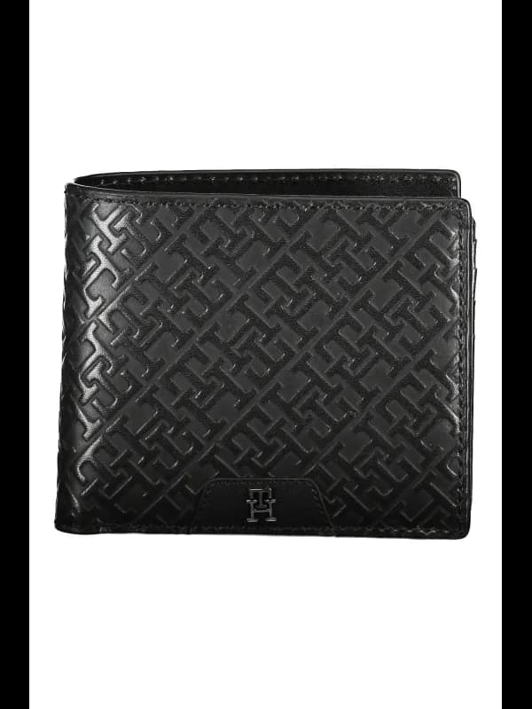 Tommy Hilfiger Herren Lederbrieftasche Stilvoll und Funktion, Größe UNI