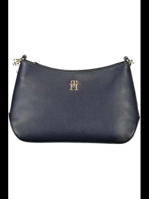 Tommy Hilfiger Stilvolle Blaue Handtasche, Größe UNI