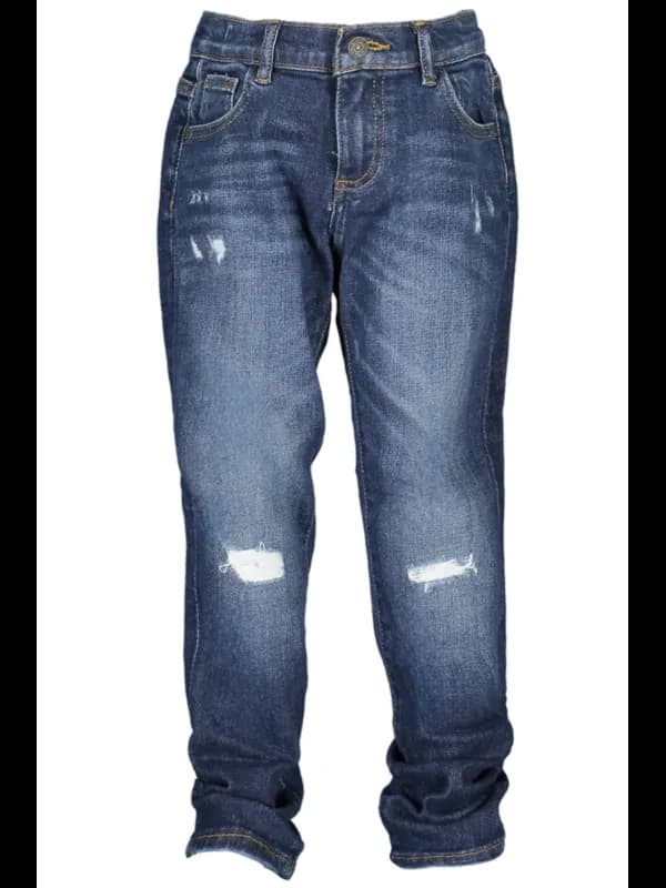 GUESS JEANS Bio Slim Fit Jeans mit 5 Taschen und Verstellbar, Größe 18M