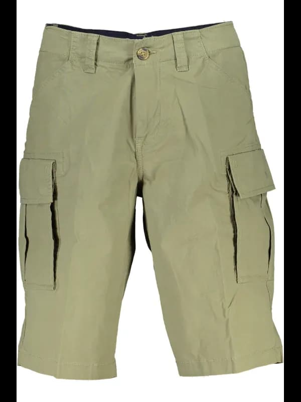 Timberland Bio-Baumwollshorts mit 3 Taschen und Logo, Größe 31