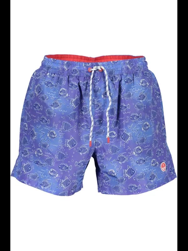 North Sails Recycelter Schwimmshorts mit Taschen und Logo, Größe S