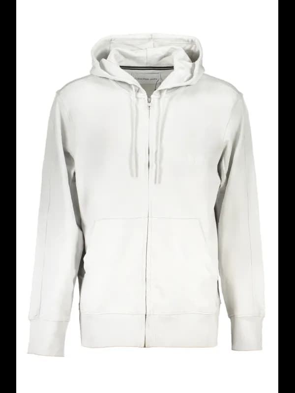 Calvin Klein Kapuzen-Sweatshirt aus Bio-Baumwolle mit Tasche, Größe 2XL