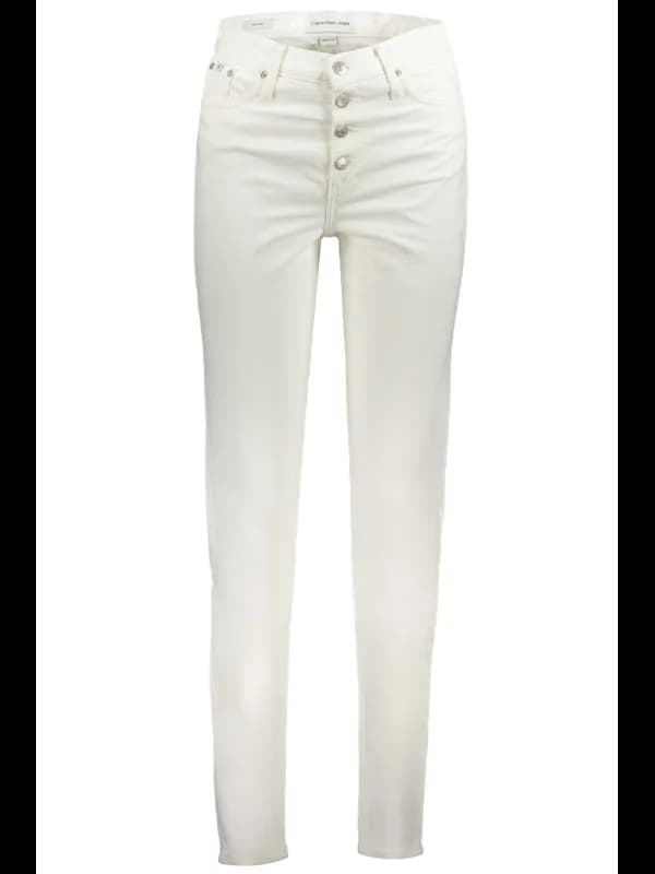 Calvin Klein EcoFit Mom Jeans Mit Logo Und 5 Taschen, Größe 25L32