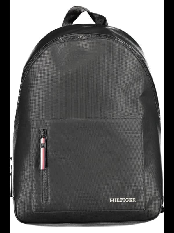 Tommy Hilfiger EcoRucksack mit Laptopfach und Kontrastdetail, Größe UNI
