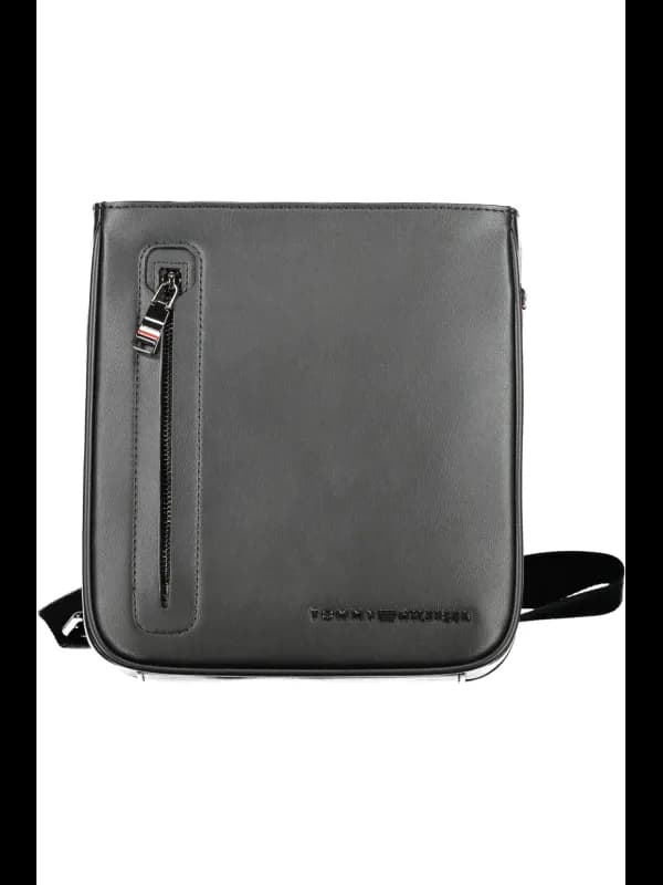Tommy Hilfiger Verstellbare Messenger Bag mit Außentasche un, Größe UNI