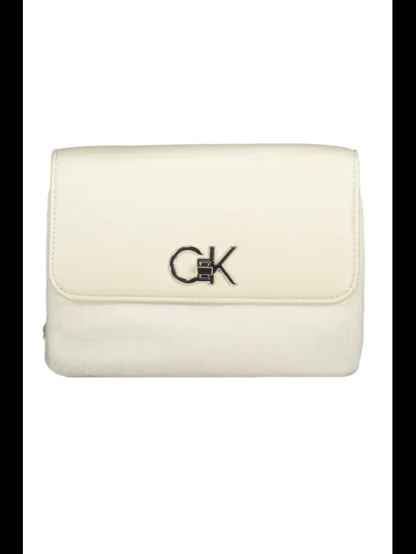 Calvin Klein Kettengriff Tasche mit abnehmbarem Riemen und D, Größe UNI