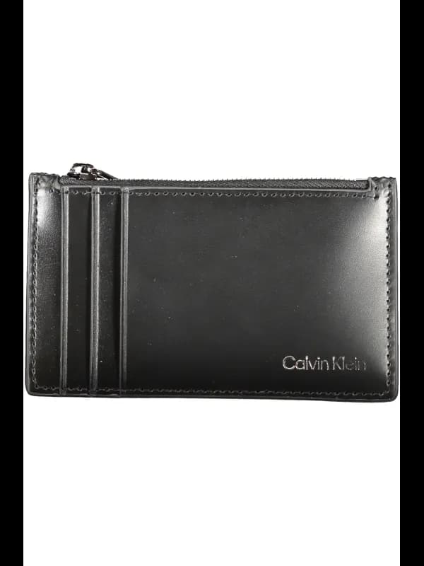 Calvin Klein KARTENETUI MIT REISSVERSCHLUSS UND LOGO, Größe UNI