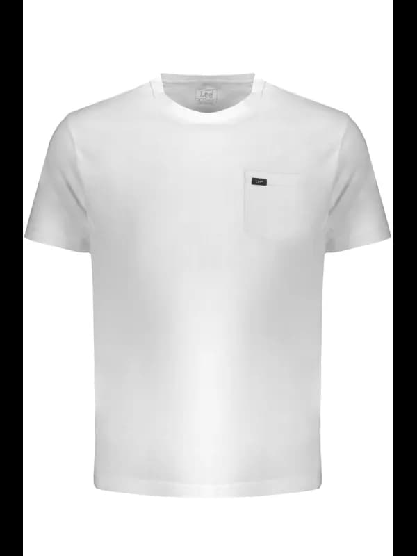 Lee Kurzarmshirt mit Tasche und Logo, Größe 2XL