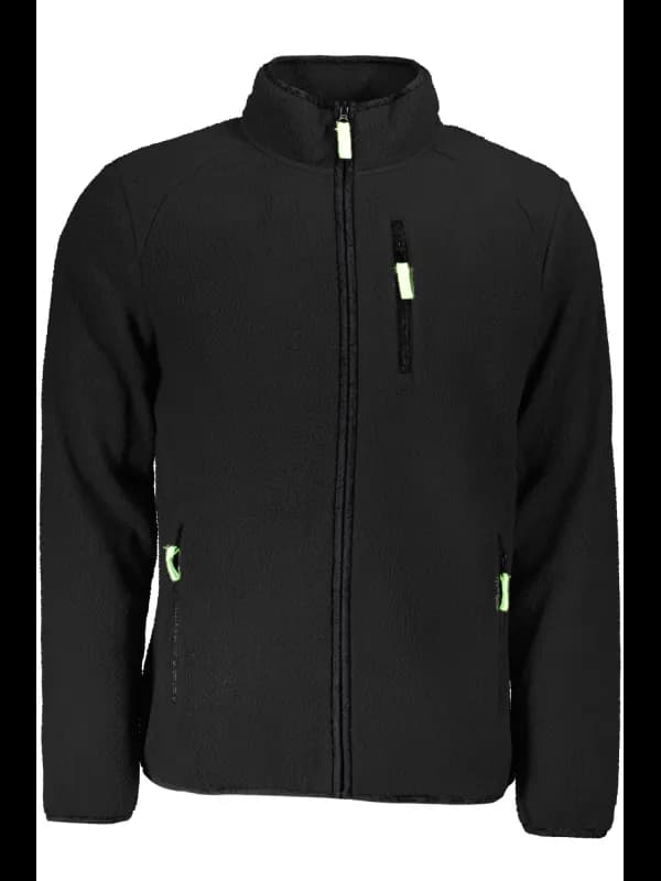 NORWAY 1963 Sweatshirt mit Taschen und Kontrastdetails, Größe XL