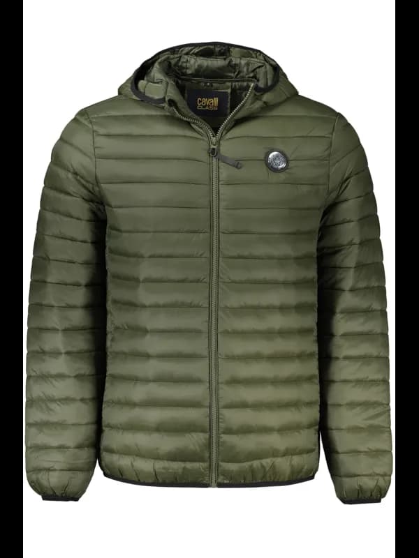 Cavalli Class Hoodie-Jacke mit Taschen und Reißverschluss, Größe 2XL