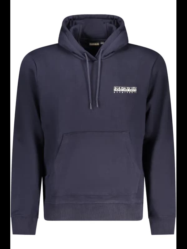 Napapijri Kapuzenpullover Regular Fit mit Tasche und Logoauf, Größe S