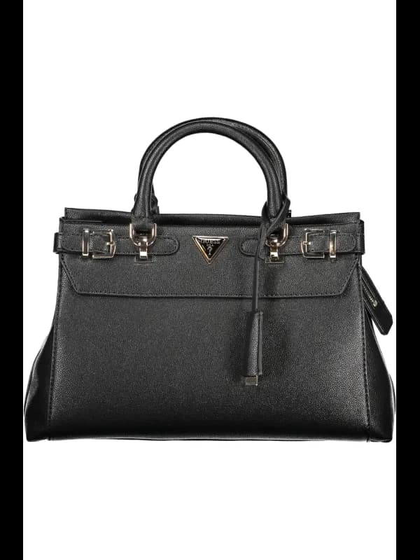 GUESS JEANS Eco Tasche mit Griffen und Schultergurt, viele F, Größe UNI