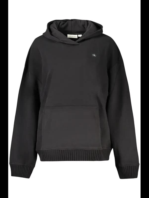 Calvin Klein Bio-Baumwoll Hoodie mit Tasche und Logo, Größe XL