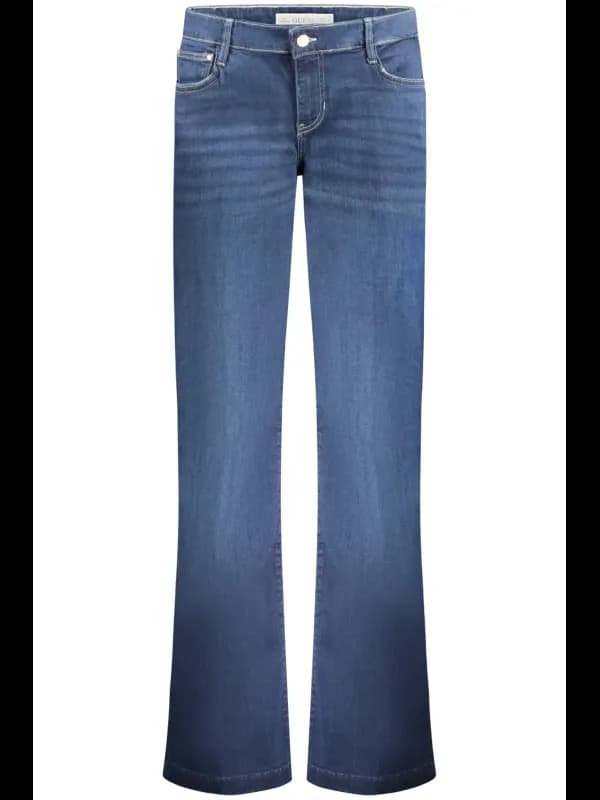 GUESS JEANS Palazzo Hose mit Taschen und Logo, Größe 26L34