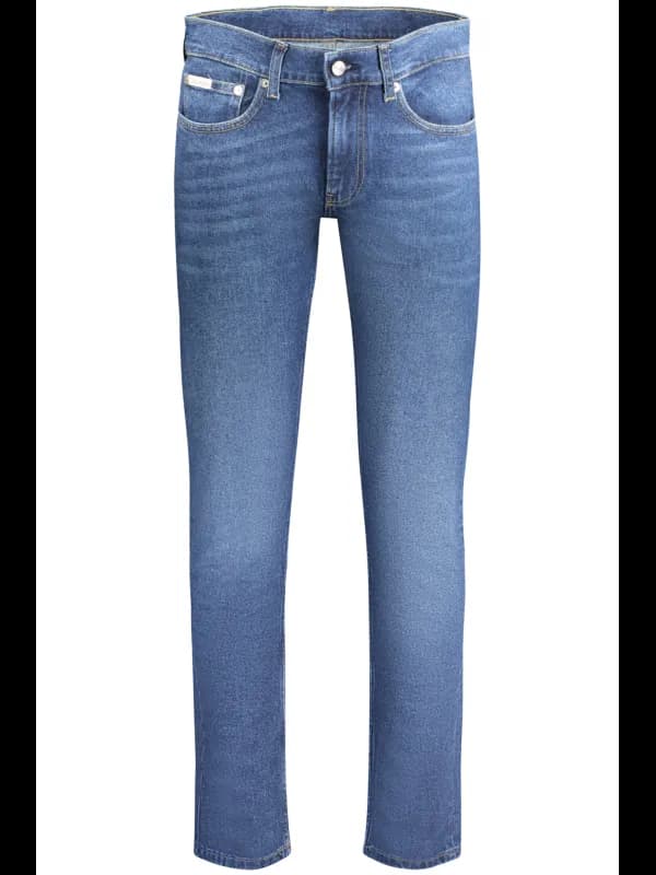 Calvin Klein SLIM FIT JEANS MIT LOGO UND 5 TASCHEN, Größe 30L32