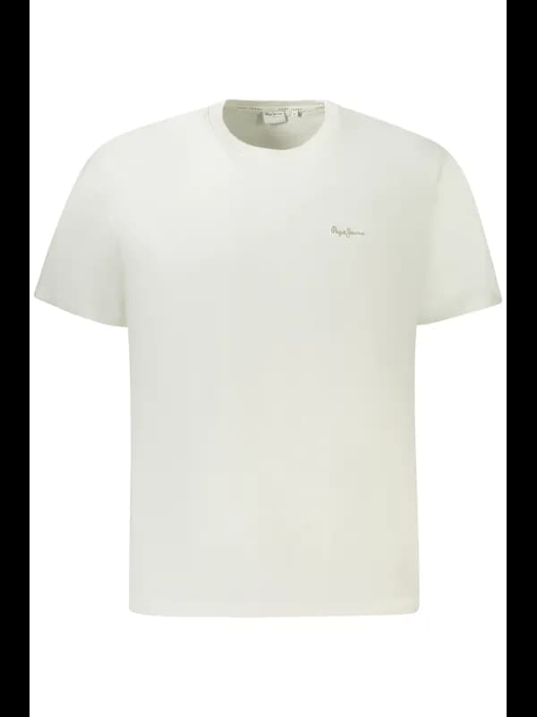 Pepe Jeans Nachhaltiges Logo-Shirt Kurzarm Rundhals Baumwoll, Größe XL